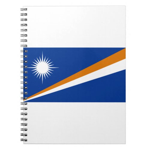 Marshall Islands Flag Notebook