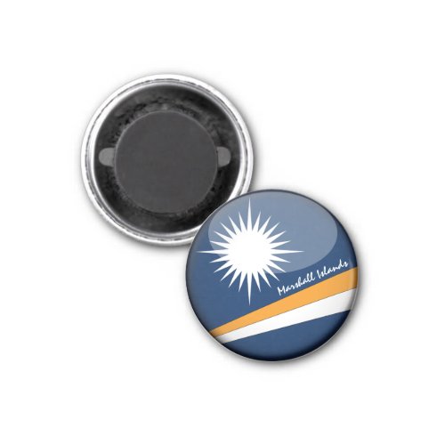 Marshall Islands flag  Oceania travelsports fans Magnet