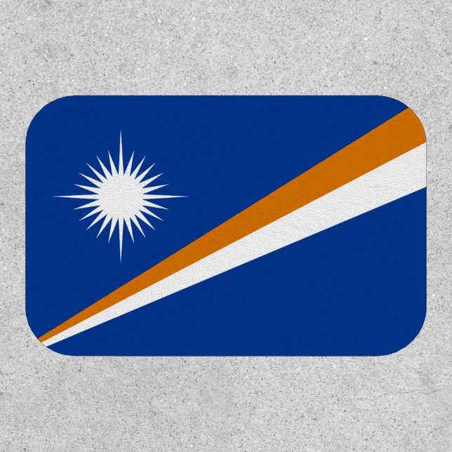 Marshall Islands Flag Patch (Front)