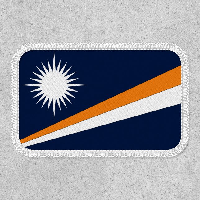 Marshall Islands Flag Patch (Front)