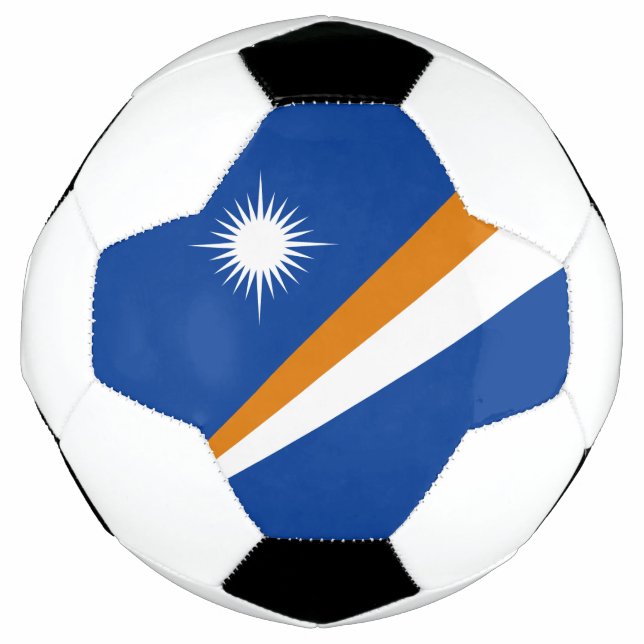 Marshall Islands Flag Soccer Ball (Front)