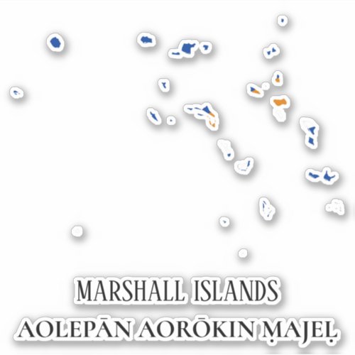 Marshall Islands Flag Sticker