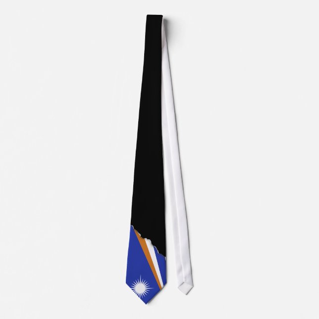 Marshall Islands Flag Tie (Front)