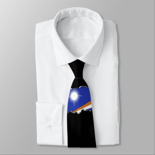 Marshall Islands Flag Tie