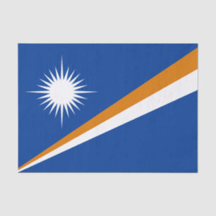 Marshall Islands Flag Tissue Paper