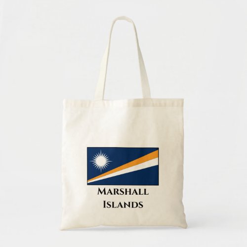 Marshall Islands Flag Tote Bag