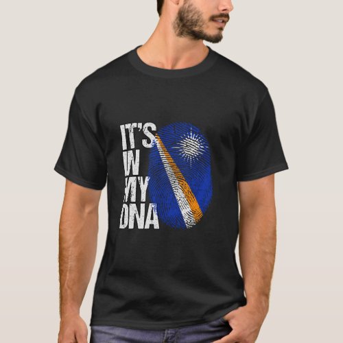 Marshall Islands It s In My DNA Pride Marshallese  T_Shirt