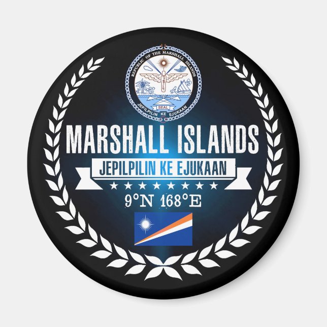 Marshall Islands Magnet (Front)