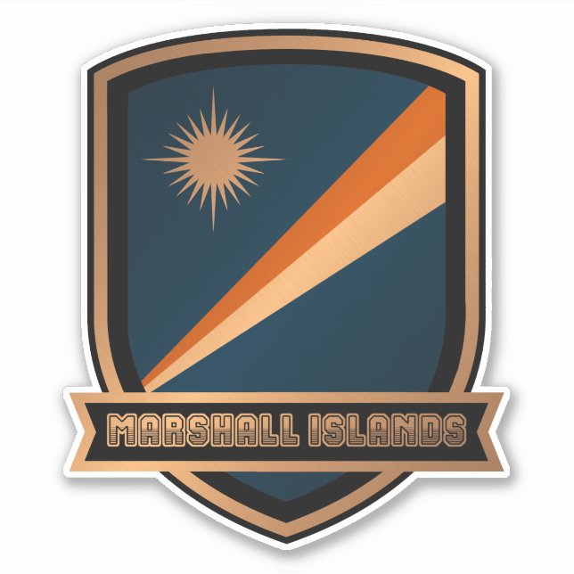 Marshall Islands Sticker (Front)