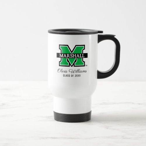 Marshall M  Add Your Name Travel Mug