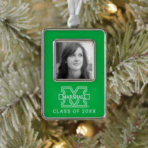 Marshall M Add Your Photo Christmas Ornament