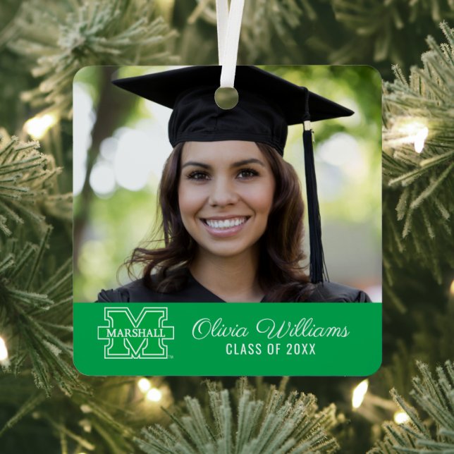 Marshall M | Add Your Photo Metal Ornament (Insitu)