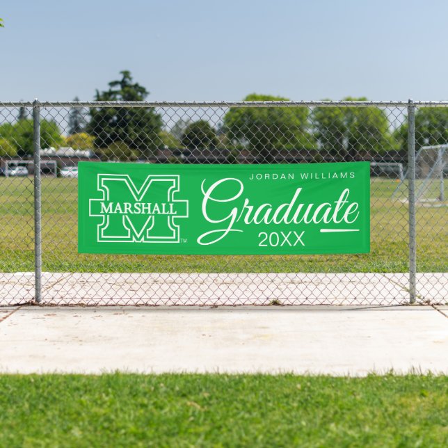 Marshall M | Graduation Banner (Insitu)