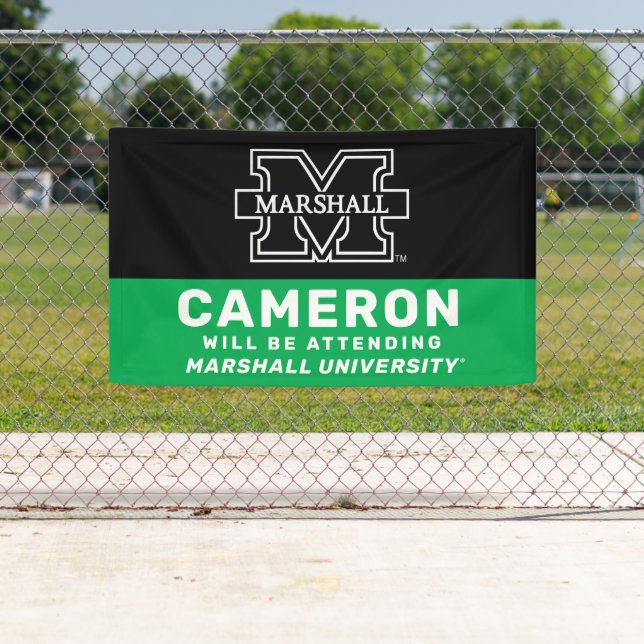 Marshall M | Graduation Banner (Insitu)