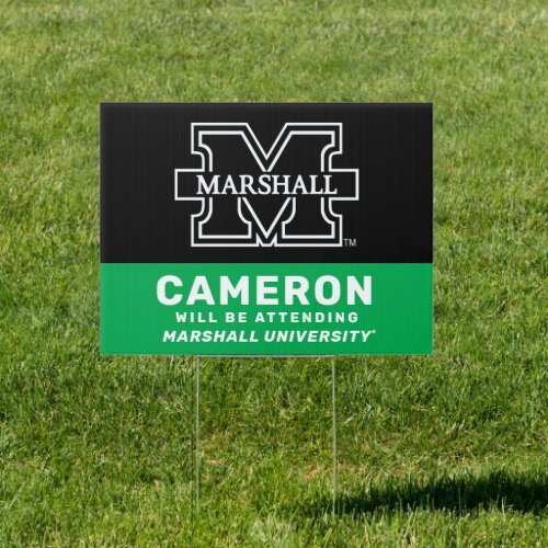 Marshall M  Graduation Sign