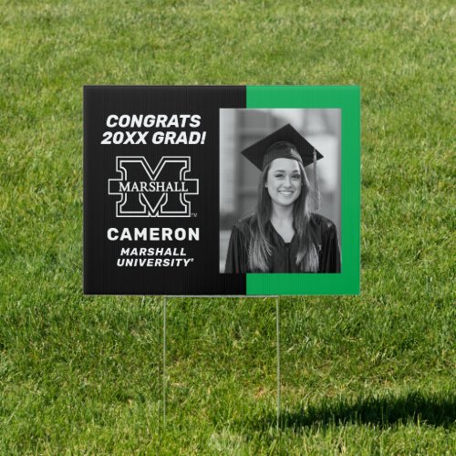 Marshall M  Graduation Sign