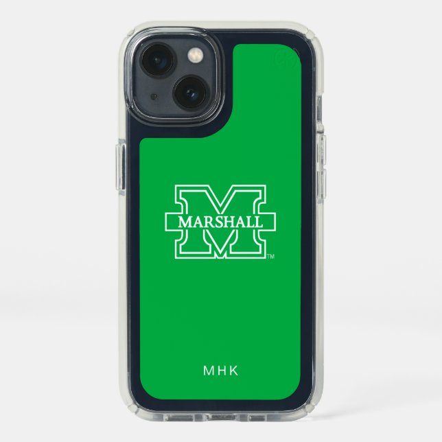 Marshall M | Monogram Speck iPhone 13 Case (Front)