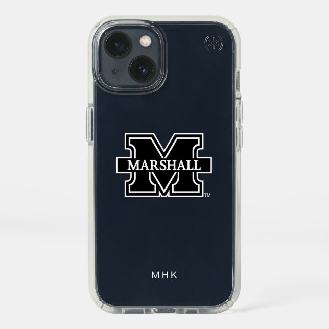 Marshall M | Monogram Speck iPhone 13 Case (Front)