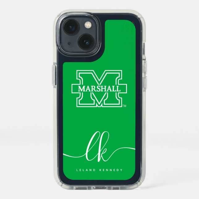 Marshall M | Monogram Speck iPhone 13 Case (Front)