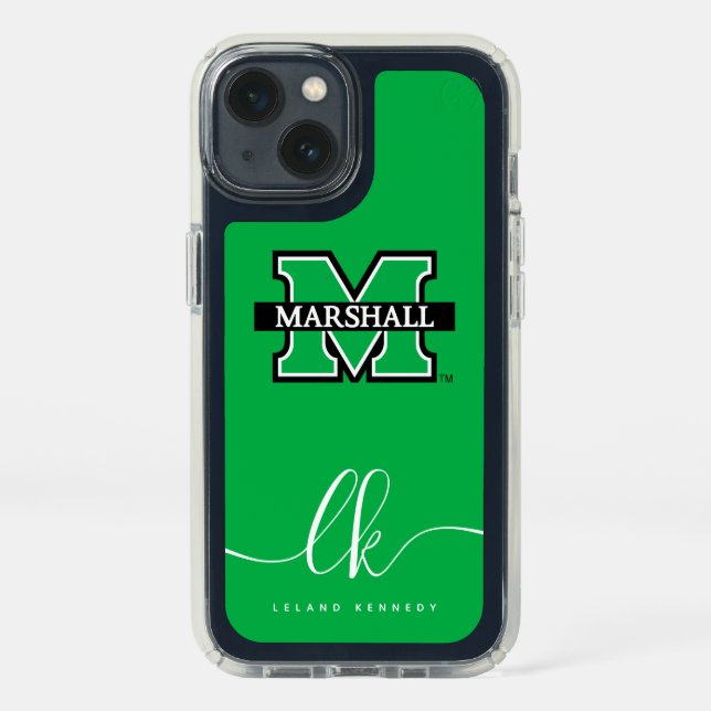 Marshall M | Monogram Speck iPhone 13 Case (Front)