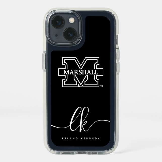 Marshall M | Monogram Speck iPhone 13 Case (Front)