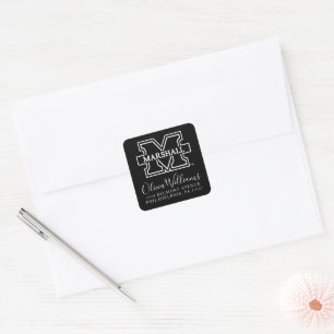 Marshall M Square Sticker