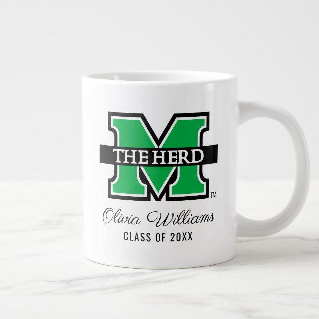 Marshall M | The Herd | Add Your Name Giant Coffee Mug (Right)