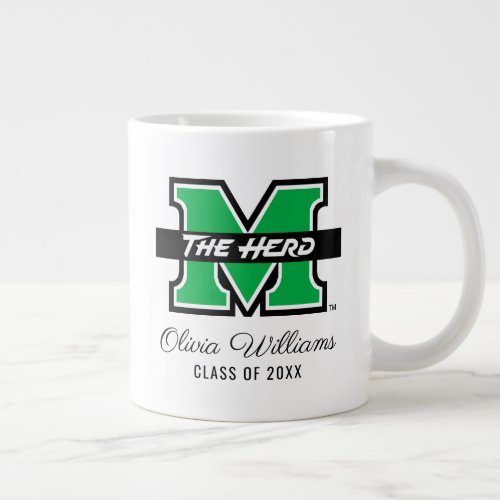 Marshall M  The Herd  Add Your Name Giant Coffee Mug