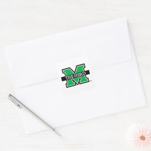 Marshall M The Herd Square Sticker