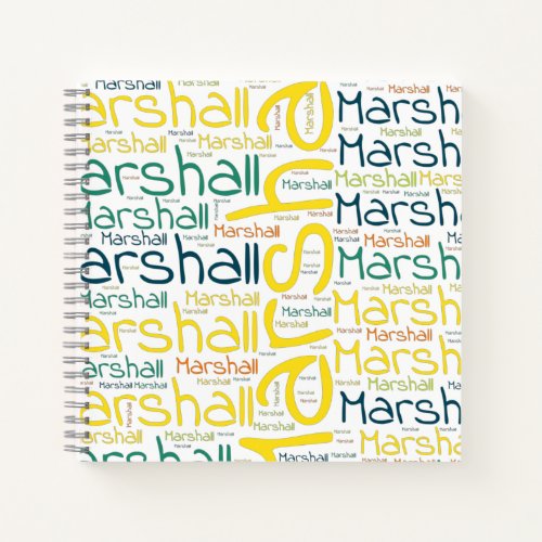 Marshall Notebook