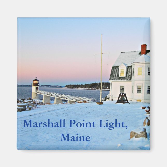 Marshall Point Light, Maine Magnet (Front)
