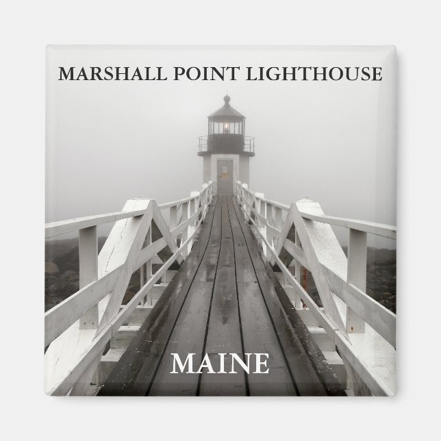 Marshall Point Light, Port Clyde Maine Magnet (Front)