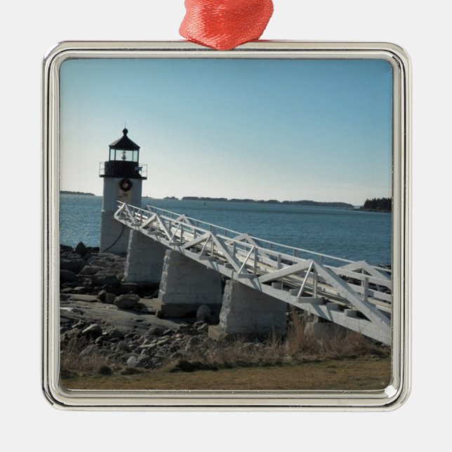 Marshall Point Lighthouse 5 Metal Ornament (Front)