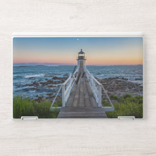 Marshall Point Lighthouse at Sunset HP Laptop Skin