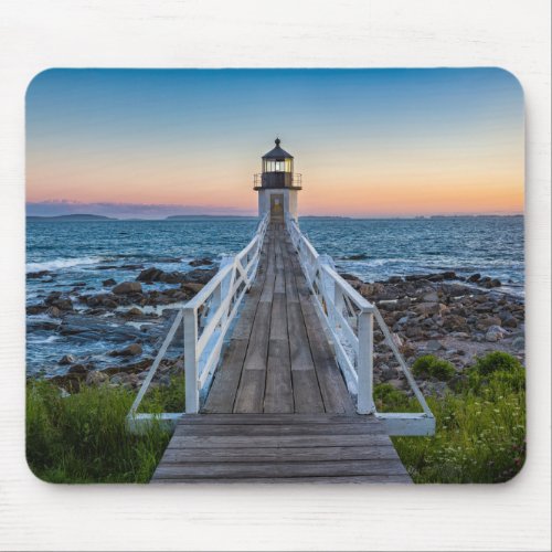 Marshall Point Lighthouse at Sunset Mouse Pad