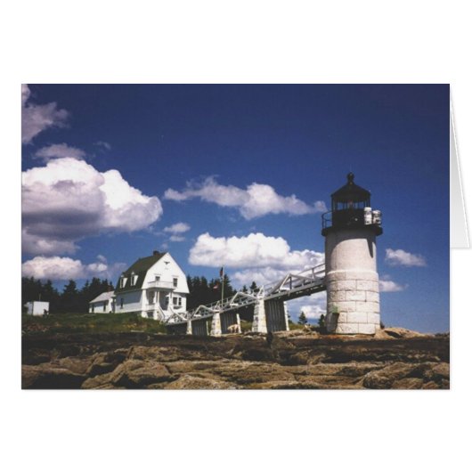 Marshall Point Lighthouse Cards (Front Horizontal)