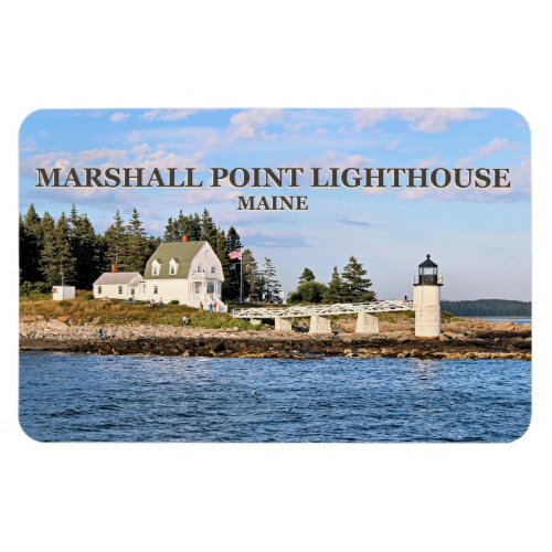 Marshall Point Lighthouse Maine Flexi Magnet