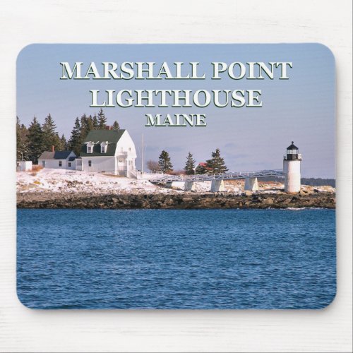 Marshall Point Lighthouse Maine Mousepad