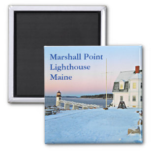 Marshall Point Lighthouse, Port Clyde Maine Magnet