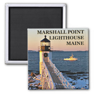 Marshall Point Lighthouse, Port Clyde Maine Magnet