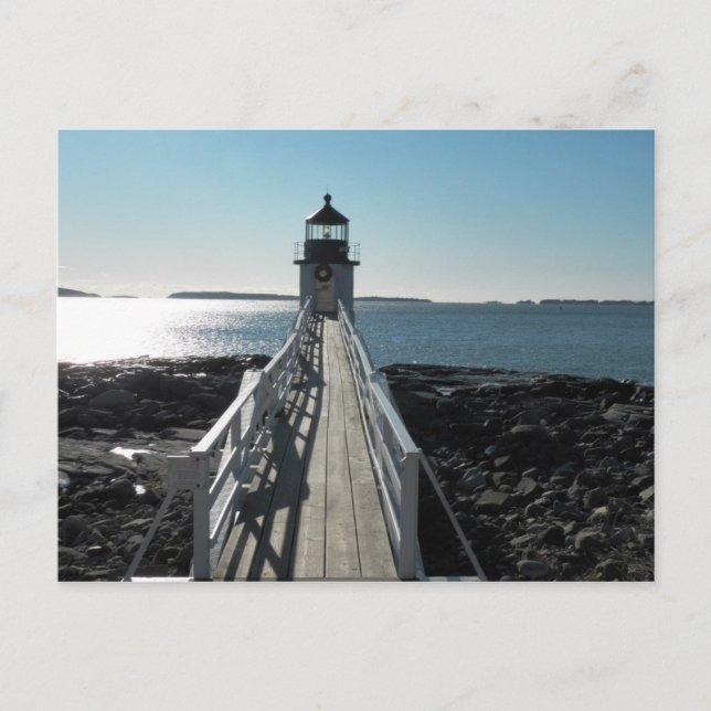 Marshall Point Lighthouse Postcard (Front)