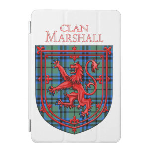 Marshall Tartan Scottish Plaid Lion Rampant iPad Mini Cover