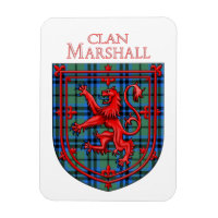 Marshall Tartan Scottish Plaid Lion Rampant