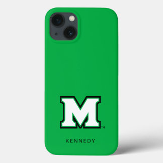 Marshall University M | Add Your Name iPhone 13 Case