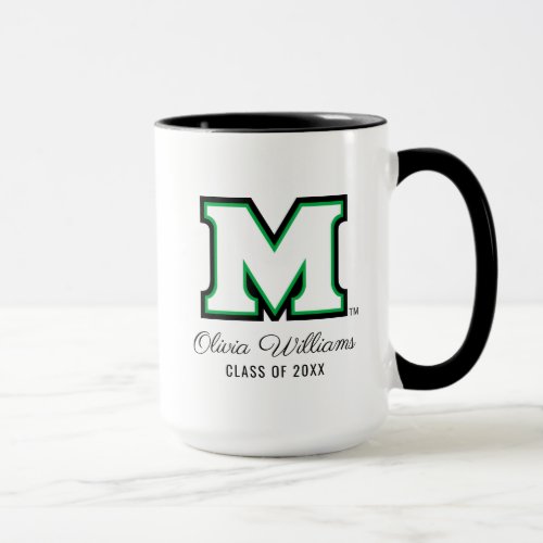 Marshall University M  Add Your Name Mug