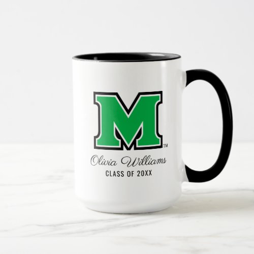 Marshall University M  Add Your Name Mug