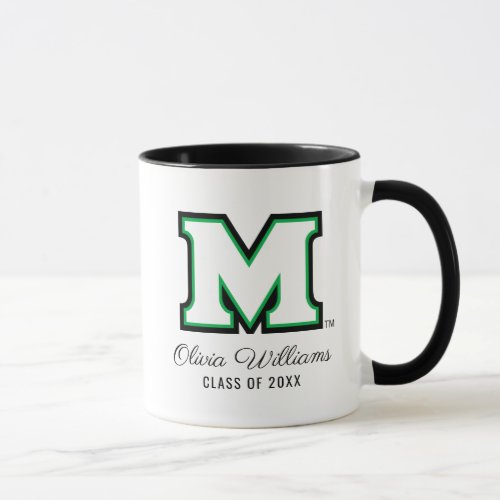 Marshall University M  Add Your Name Mug