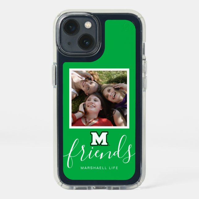 Marshall University M | Add Your Photo Speck iPhone 13 Case (Front)