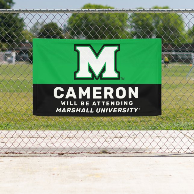 Marshall University M Banner (Insitu)