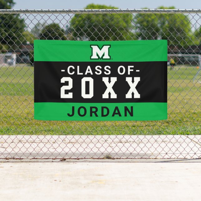 Marshall University M | Graduation Banner (Insitu)